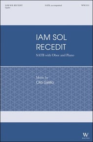 Iam Sol Recedit SATB choral sheet music cover Thumbnail